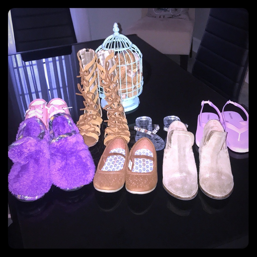 SIZE 10 TODDLER GIRL SHOE LOT